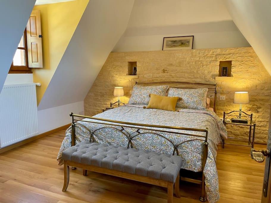 Charming 19Th Century Farmhouse With Pool Vitrac  Exterior foto